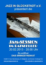 DIE JAM SESSION IM RATSKELLER Glückstadt DIE JAM SESSION IM RATSKELLER jazzinhamburg
