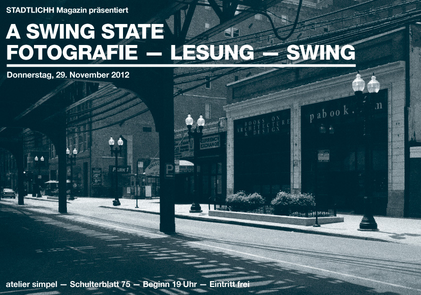 ausstellung A Swing State   Fotografie, Lesung, Swing jazzinhamburg