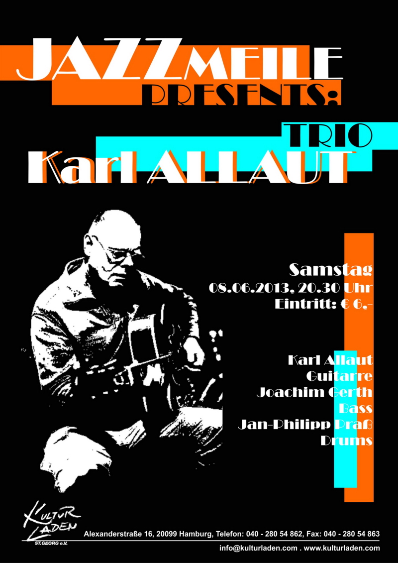 Karl Allaut Trio Plakat 2013 email Karl Allaut Trio jazzinhamburg