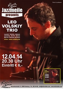 Jazzmeile presents: Leo Volskiy Trio Plakat 980pxl.1 Jazzmeile presents: Leo Volskiy Trio jazzmeile