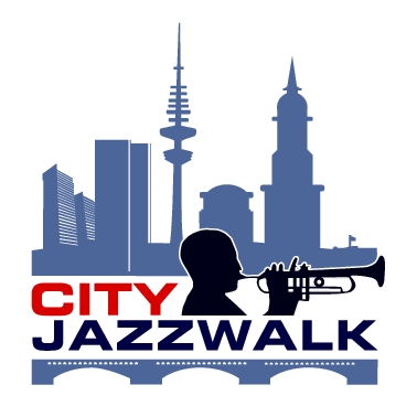 City Jazzwalk Logo Riverside Jazz Connexion jazzinhamburg