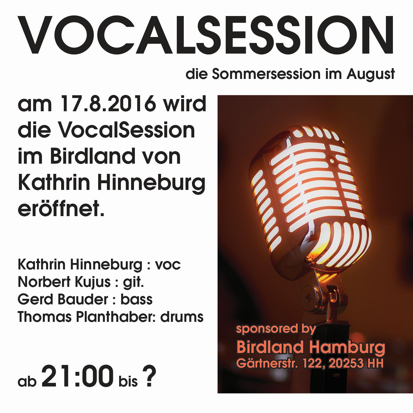 VocSess Kathrin1708 Birdland VocalSession jazzinhamburg