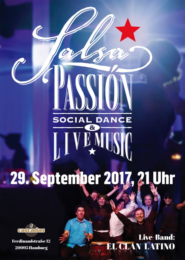 *SALSA PASSION* Social Dance Salsa passion A6 *SALSA PASSION* Social Dance cascadas