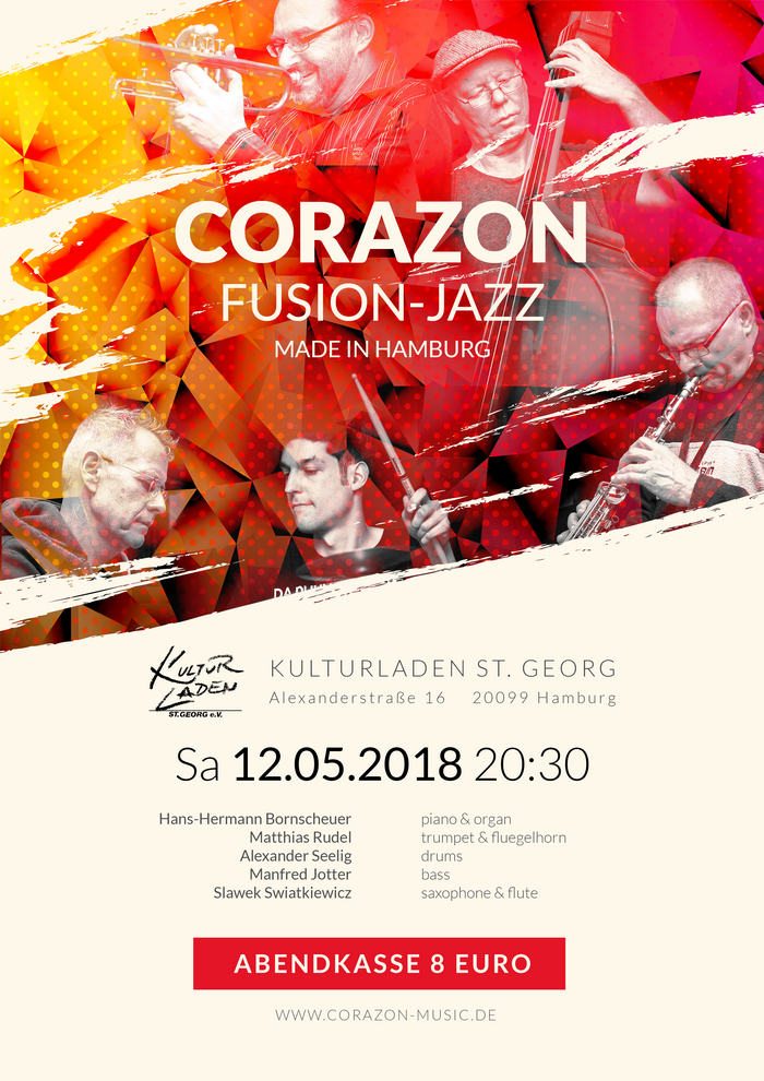 Jazzmeile presents: CORAZON CORASON Plakat 700pxl Jazzmeile presents: CORAZON jazzmeile