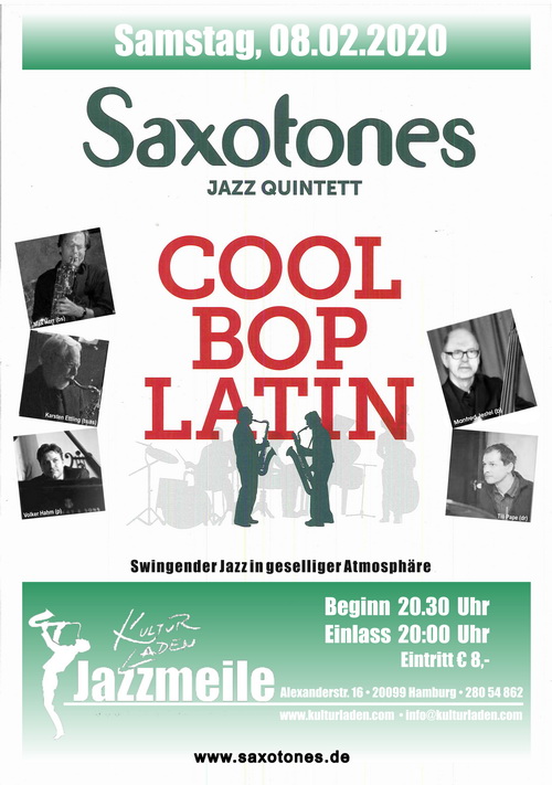 Palakat 500 pxl.2020final Jazzmeile presents:  Saxotones  jazzmeile